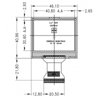 2.0寸a-Si TFT LCD液晶顯示屏