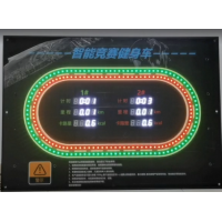 高端智能競(jìng)賽健身車顯示屏